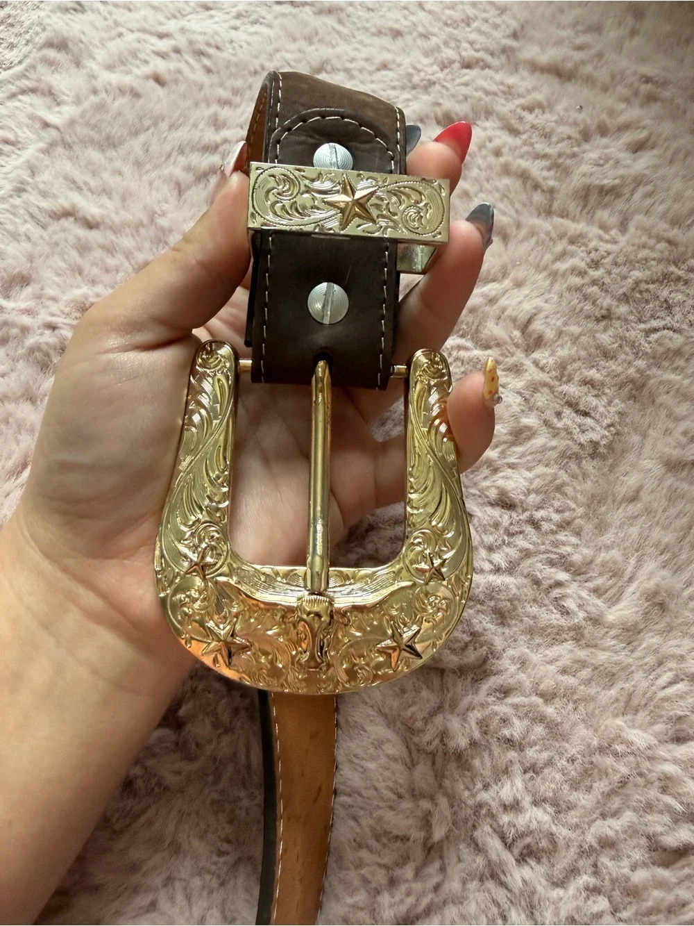 guero brown leather